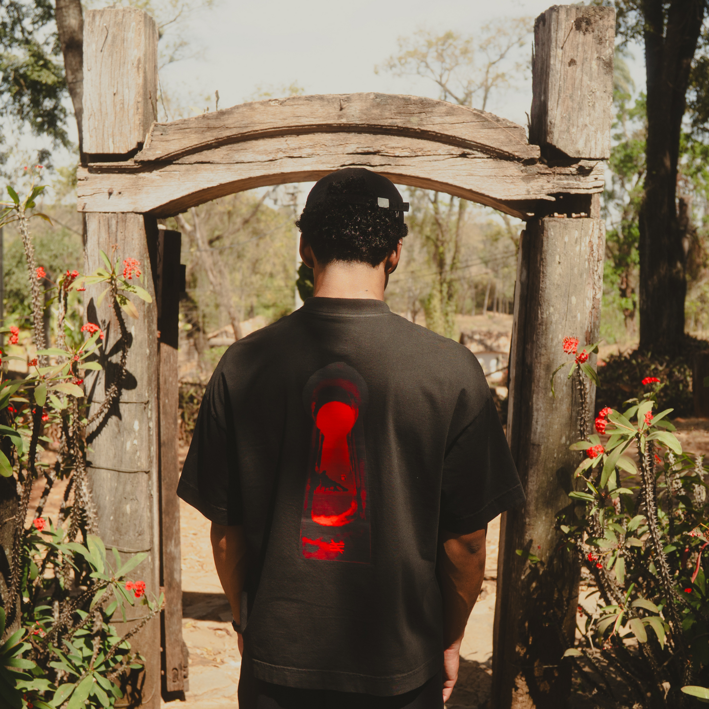Camiseta Boxy “Keyhole Vision”
