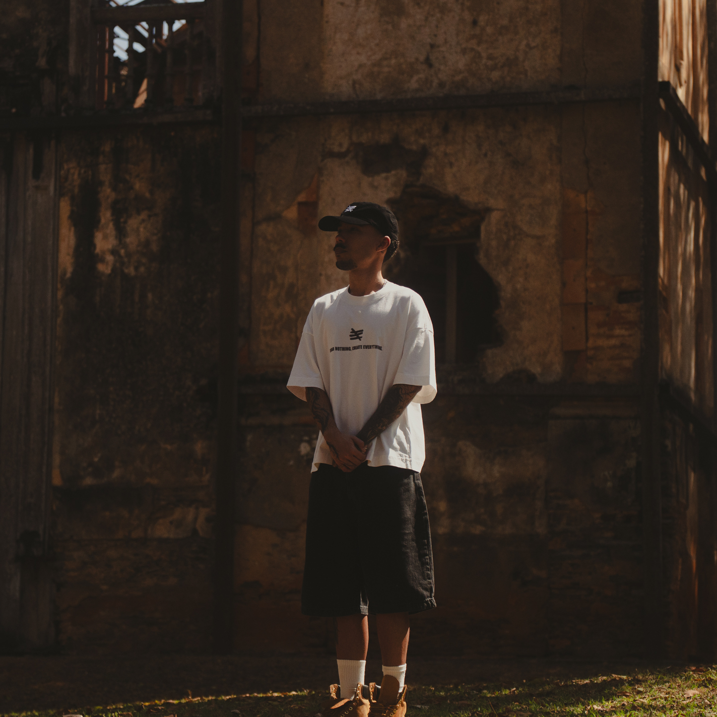 Camiseta Boxy “Human Flow”