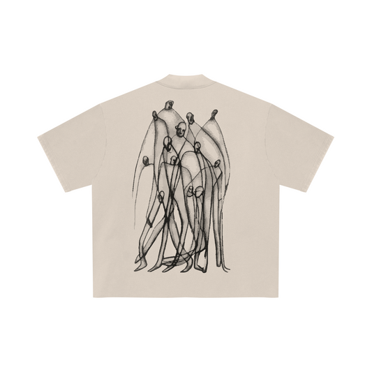 Camiseta Boxy “Human Flow”
