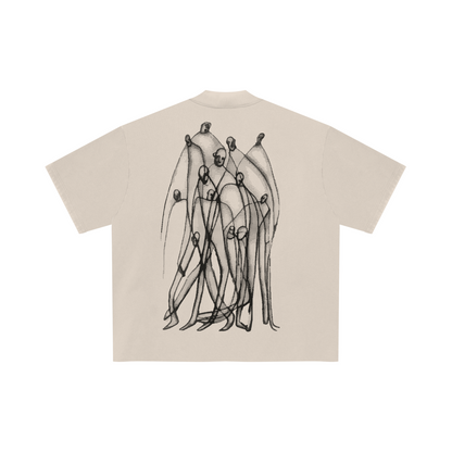 Camiseta Boxy “Human Flow”